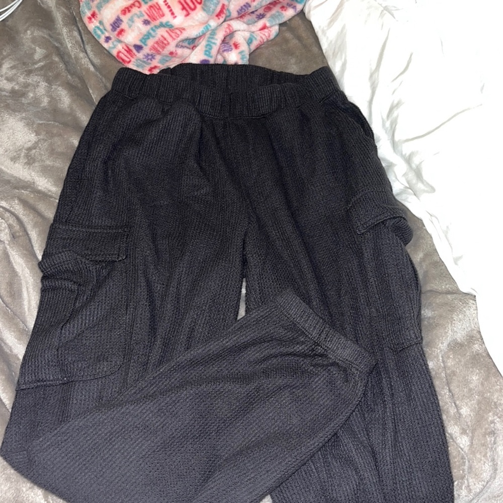 Cargo waffle jogger